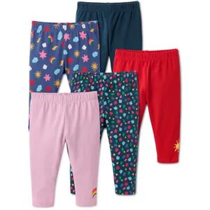 Tchibo - 5 Jersey-Leggings aus Bio-Baumwolle - Dunkelblau -Kinder - Gr.: 74/80 Baumwolle 1x 74/80 unisex