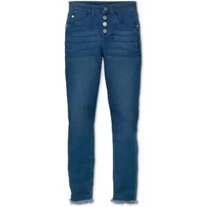 Tchibo - High-Waist-Jeans - Dunkelblau -Kinder - Gr.: 122/128 Polyester Blue 122/128 unisex