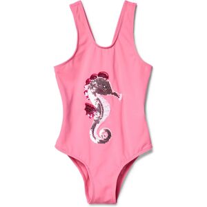 Tchibo - Kinder-Badeanzug mit Wendepailletten - Gr. 98/104 - pink/print Tchibo - Kinder-Badeanzug mit Wendepailletten - Gr. 98/104 - pink/print