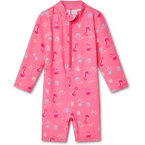 Tchibo - Baby-Einteiler mit UV-Schutzfaktor 50+ - Baby - Gr. 62/68 - pink/print Tchibo - Baby-Einteiler mit UV-Schutzfaktor 50+ - Baby - Gr. 62/68 - pink/print