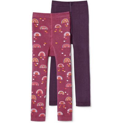 Tchibo - 2 Kinder-Thermoleggings - Baby - Gr. 98/104 - mehrfarbig Tchibo - 2 Kinder-Thermoleggings - Baby - Gr. 98/104 - mehrfarbig