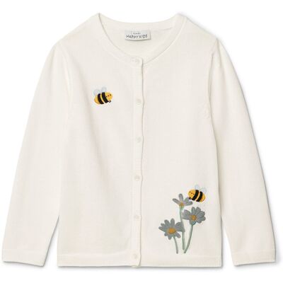 Tchibo - Kinder-Strickjacke - Baby - Gr. 86/92 - weiss Tchibo - Kinder-Strickjacke - Baby - Gr. 86/92 - weiss