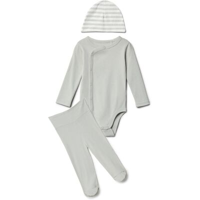 Tchibo - Baby-Set - Baby - Gr. 50/56 - weiss/gestreift Tchibo - Baby-Set - Baby - Gr. 50/56 - weiss/gestreift