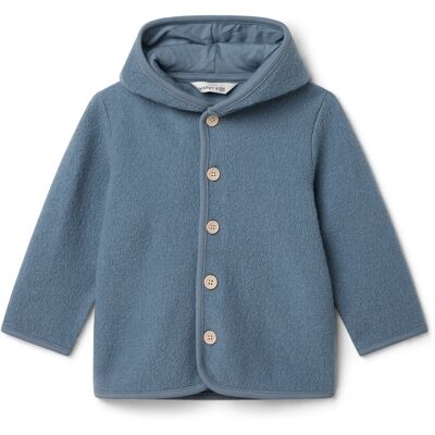 Tchibo - Kinder Walkjacke mit Merinowolle - Gr. 122/128 - blau Tchibo - Kinder Walkjacke mit Merinowolle - Gr. 122/128 - blau