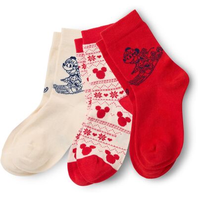 Tchibo - 3 Paar Socken »Mickey and Friends« - Gr. 35-38 - dunkelblau Tchibo - 3 Paar Socken »Mickey and Friends« - Gr. 35-38 - dunkelblau