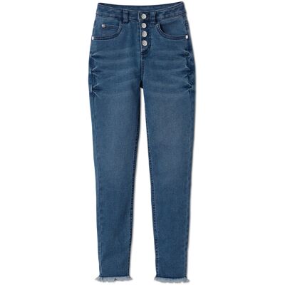 Tchibo - High-Waist-Jeans - Jungen - Gr. 146/152 - dunkelblau Tchibo - High-Waist-Jeans - Jungen - Gr. 146/152 - dunkelblau