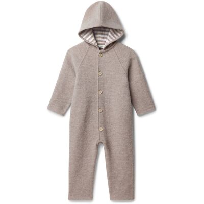 Tchibo - Baby-Walkoverall mit Merinowolle - Baby - Gr. 50/56 - weiss Tchibo - Baby-Walkoverall mit Merinowolle - Baby - Gr. 50/56 - weiss