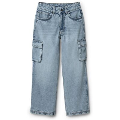 Tchibo - Kinder-Wide Leg Jeans ‒ Fit »Lena« - Gr. 152 - dunkelblau Tchibo - Kinder-Wide Leg Jeans ‒ Fit »Lena« - Gr. 152 - dunkelblau