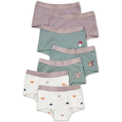 Tchibo - 7 Mädchen-Pantys - Gr. 86/92 - rosa/print Tchibo - 7 Mädchen-Pantys - Gr. 86/92 - rosa/print