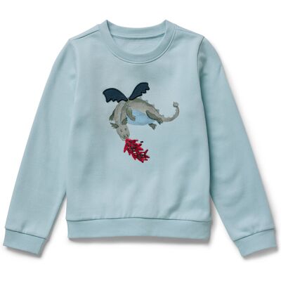 Tchibo - Kinder-Sweatshirt mit angerauter Innenseite - Baby - Gr. 50/56 - hellblau Tchibo - Kinder-Sweatshirt mit angerauter Innenseite - Baby - Gr. 50/56 - hellblau