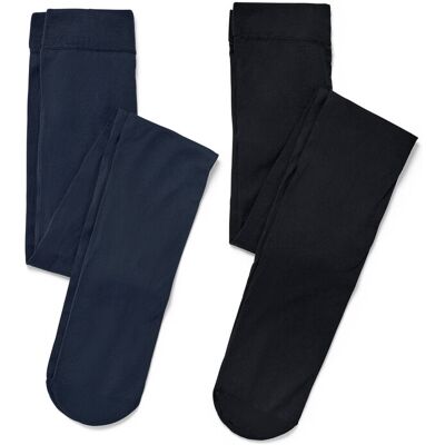 Tchibo - 2 Kinder-Nylon-Strumpfhosen - Jungen - Gr. 134/140 - dunkelblau Tchibo - 2 Kinder-Nylon-Strumpfhosen - Jungen - Gr. 134/140 - dunkelblau