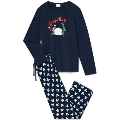 Tchibo - Kinder-Flanell-Pyjama »Mickey and Friends« - Jungen - Gr. 134/140 - dunkelblau Tchibo - Kinder-Flanell-Pyjama »Mickey and Friends« - Jungen - Gr. 134/140 - dunkelblau