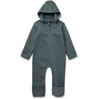 Tchibo - Baby-Strickfleece-Overall - Baby - Gr. 62/68 - grün Tchibo - Baby-Strickfleece-Overall - Baby - Gr. 62/68 - grün