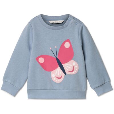 Tchibo - Kinder-Sweatshirt mit angerauter Innenseite - Gr. 122/128 - hellblau Tchibo - Kinder-Sweatshirt mit angerauter Innenseite - Gr. 122/128 - hellblau