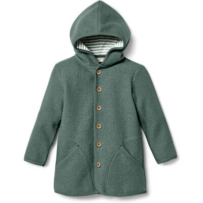 Tchibo - Kinder-Walkjacke mit Merinowolle - Baby - Gr. 62/68 - dunkelgrün Tchibo - Kinder-Walkjacke mit Merinowolle - Baby - Gr. 62/68 - dunkelgrün