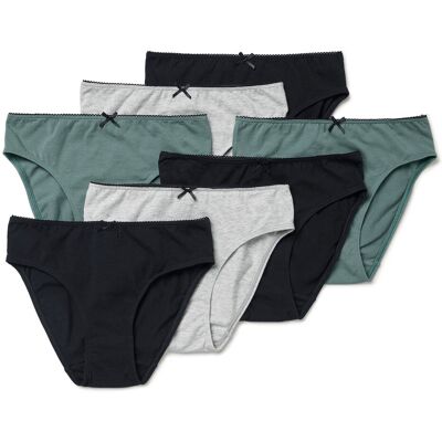 Tchibo - 7 Mädchen-Slips - Jungen - Gr. 134/140 - schwarz Tchibo - 7 Mädchen-Slips - Jungen - Gr. 134/140 - schwarz