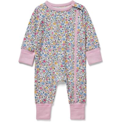 Tchibo - Baby-Pyjama - Baby - Gr. 86/92 - rosa/geblümt Tchibo - Baby-Pyjama - Baby - Gr. 86/92 - rosa/geblümt