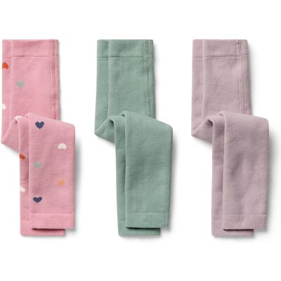 Tchibo - 3 Kinder-Frottee-Thermoleggings - Jungen - Gr. 110/116 - rosa Tchibo - 3 Kinder-Frottee-Thermoleggings - Jungen - Gr. 110/116 - rosa