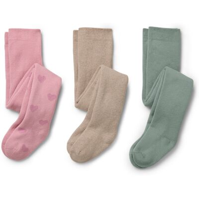 Tchibo - 3 Paar Kinder-Frottee-Thermostrumpfhosen - Jungen - Gr. 122/128 - hellbraun Tchibo - 3 Paar Kinder-Frottee-Thermostrumpfhosen - Jungen - Gr. 122/128 - hellbraun