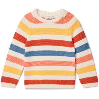 Tchibo - Kinder-Strickpullover - Jungen - Gr. 98/104 - creme/gestreift Tchibo - Kinder-Strickpullover - Jungen - Gr. 98/104 - creme/gestreift