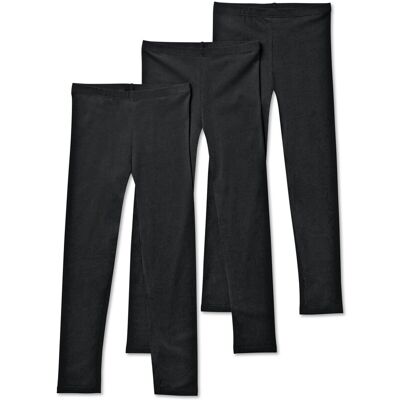 Tchibo - 3 Kinder-Leggings - Jungen - Gr. 170/176 - schwarz Tchibo - 3 Kinder-Leggings - Jungen - Gr. 170/176 - schwarz
