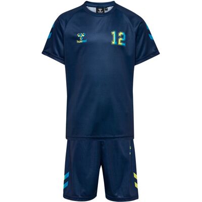 hummel® Kinder-Trikot-Set Hmlshimmer - Gr. 140 - dunkelblau hummel® Kinder-Trikot-Set Hmlshimmer - Gr. 140 - dunkelblau