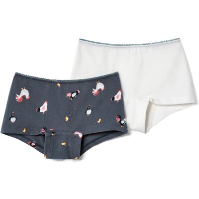 Tchibo - 2 Mädchen-Pantys - Jungen - Gr. 122/128 - blau Tchibo - 2 Mädchen-Pantys - Jungen - Gr. 122/128 - blau
