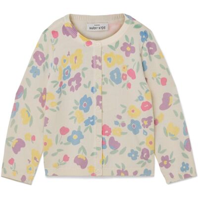 Tchibo - Kinder-Strickjacke - Gr. 110/116 - weiss Tchibo - Kinder-Strickjacke - Gr. 110/116 - weiss