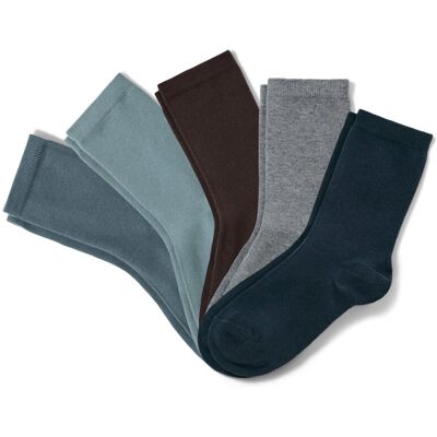 Tchibo - 5 Paar Kinder-Socken - Jungen - Gr. 35-38 - dunkelblau Tchibo - 5 Paar Kinder-Socken - Jungen - Gr. 35-38 - dunkelblau