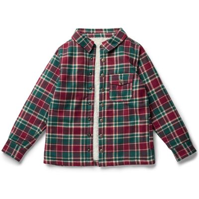 Tchibo - Kinder-Flanelljacke - Jungen - Gr. 122/128 - creme/kariert Tchibo - Kinder-Flanelljacke - Jungen - Gr. 122/128 - creme/kariert