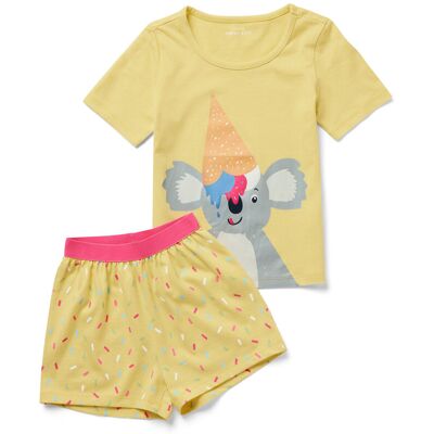 Tchibo - Kinder-Shorty-Pyjama - Baby - Gr. 98/104 - beige/print Tchibo - Kinder-Shorty-Pyjama - Baby - Gr. 98/104 - beige/print
