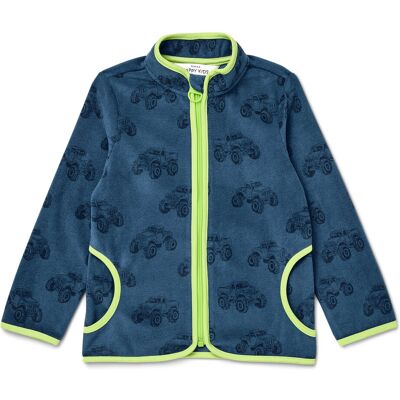 Tchibo - Kinder-Fleecejacke - Baby - Gr. 74/80 - dunkelblau/print Tchibo - Kinder-Fleecejacke - Baby - Gr. 74/80 - dunkelblau/print
