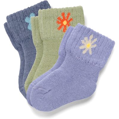 Tchibo - 3 Paar Babysocken - Baby - Gr. 16-18 - dunkelblau Tchibo - 3 Paar Babysocken - Baby - Gr. 16-18 - dunkelblau