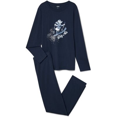 Tchibo - Kinder-Pyjama »Mickey and Friends« - Jungen - Gr. 170/176 - dunkelblau Tchibo - Kinder-Pyjama »Mickey and Friends« - Jungen - Gr. 170/176 - dunkelblau