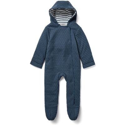 Tchibo - Gesteppter Baby-Jersey-Overall - Baby - Gr. 74/80 - dunkelblau Tchibo - Gesteppter Baby-Jersey-Overall - Baby - Gr. 74/80 - dunkelblau