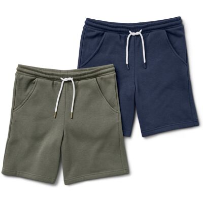 Tchibo - 2 Kinder-Sweatshorts - Jungen - Gr. 158/164 Tchibo - 2 Kinder-Sweatshorts - Jungen - Gr. 158/164