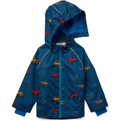 Tchibo - Kinder-Thermo-Regenjacke mit Fleecefutter - Baby - Gr. 98/104 - dunkelblau Tchibo - Kinder-Thermo-Regenjacke mit Fleecefutter - Baby - Gr. 98/104 - dunkelblau