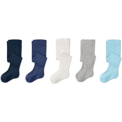 Tchibo - 5 Strumpfhosen - Baby - Gr. 74/80 - dunkelblau Tchibo - 5 Strumpfhosen - Baby - Gr. 74/80 - dunkelblau