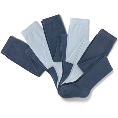 Tchibo - 5 Baumwoll-Strumpfhosen - Jungen - Gr. 110/116 - blau/gestreift Tchibo - 5 Baumwoll-Strumpfhosen - Jungen - Gr. 110/116 - blau/gestreift