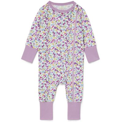 Tchibo - Baby-Pyjama - Baby - Gr. 74/80 - lila/geblümt Tchibo - Baby-Pyjama - Baby - Gr. 74/80 - lila/geblümt
