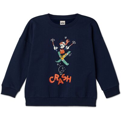 Tchibo - Kinder-Sweatshirt »Mickey and Friends« - Jungen - Gr. 110/116 - rot Tchibo - Kinder-Sweatshirt »Mickey and Friends« - Jungen - Gr. 110/116 - rot