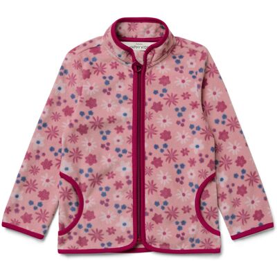 Tchibo - Kinder-Fleecejacke - Baby - Gr. 74/80 - dunkelrosa/print Tchibo - Kinder-Fleecejacke - Baby - Gr. 74/80 - dunkelrosa/print