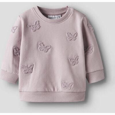 Tchibo - Name IT Baby-Sweatshirt - Baby - Gr. 56 - lila Tchibo - Name IT Baby-Sweatshirt - Baby - Gr. 56 - lila