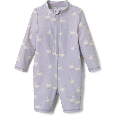 Tchibo - Baby-Einteiler mit UV-Schutzfaktor 80 - Baby - Gr. 74/80 - lila/print Tchibo - Baby-Einteiler mit UV-Schutzfaktor 80 - Baby - Gr. 74/80 - lila/print