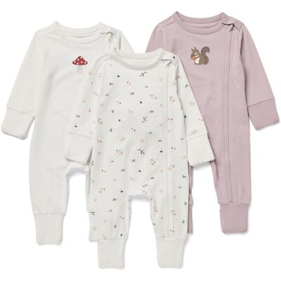 Tchibo - Baby-Pyjama - Baby - Gr. 86/92 - creme/print Tchibo - Baby-Pyjama - Baby - Gr. 86/92 - creme/print