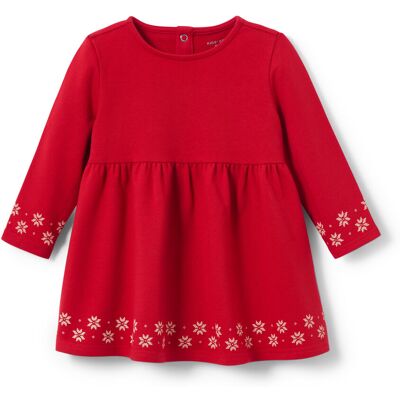 Tchibo - Kinder-Sweatkleid - Baby - Gr. 86/92 - rot Tchibo - Kinder-Sweatkleid - Baby - Gr. 86/92 - rot