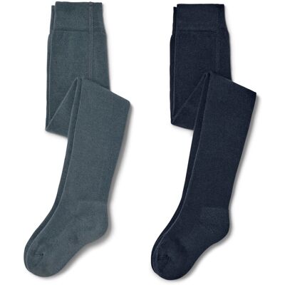 Tchibo - 2 Kinder-Strumpfhosen - Baby - Gr. 74/80 - dunkelblau Tchibo - 2 Kinder-Strumpfhosen - Baby - Gr. 74/80 - dunkelblau