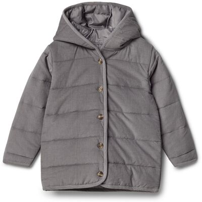 Tchibo - Kinder-Cord-Steppjacke - Jungen - Gr. 110/116 - dunkelgrau Tchibo - Kinder-Cord-Steppjacke - Jungen - Gr. 110/116 - dunkelgrau