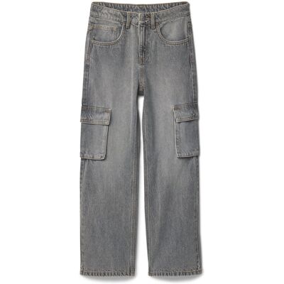 Tchibo - Kinder Wide Leg Jeans – Fit »Finn« - Gr. 158 - hellgrau Tchibo - Kinder Wide Leg Jeans – Fit »Finn« - Gr. 158 - hellgrau