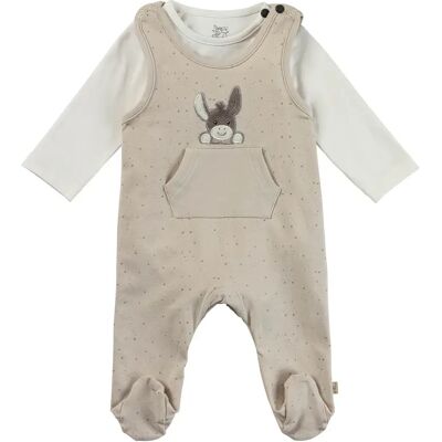 Sterntaler Strampler-Set - Baby - Gr. 50 - naturfarben Sterntaler Strampler-Set - Baby - Gr. 50 - naturfarben